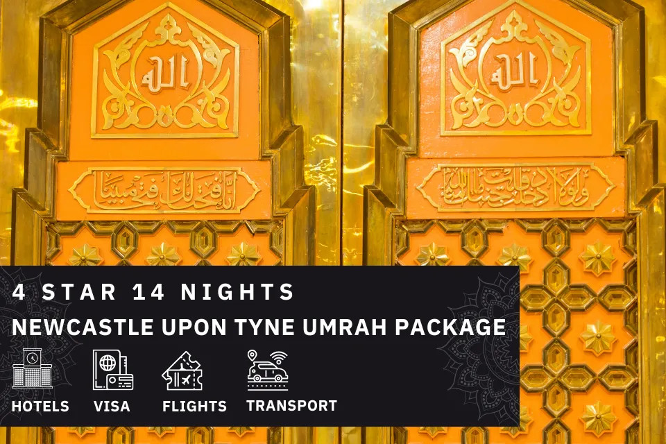 14 Nights 4 Star Newcastle Upon Tyne Umrah Package