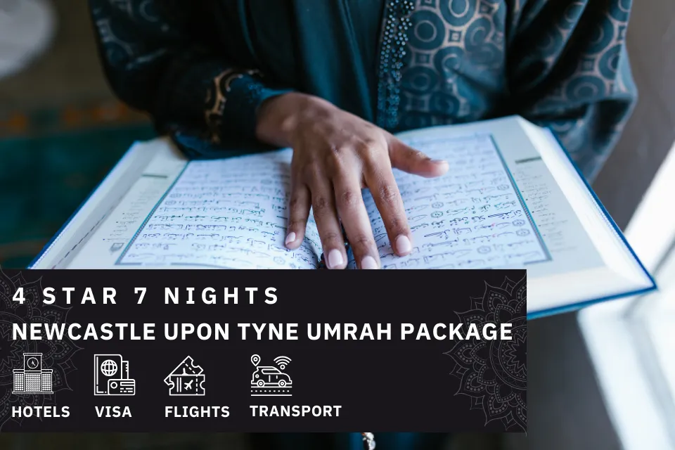 7 Nights 4 Star Newcastle Upon Tyne Umrah Package