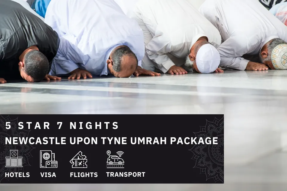 7 Nights 5 Star Newcastle Upon Tyne Umrah Package